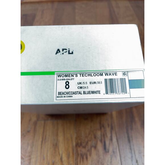 B62 APL Techloom Wave Sneakers Womens 8 Blue White Athletic Chic Sporty Comfort - Picture 8 of 8